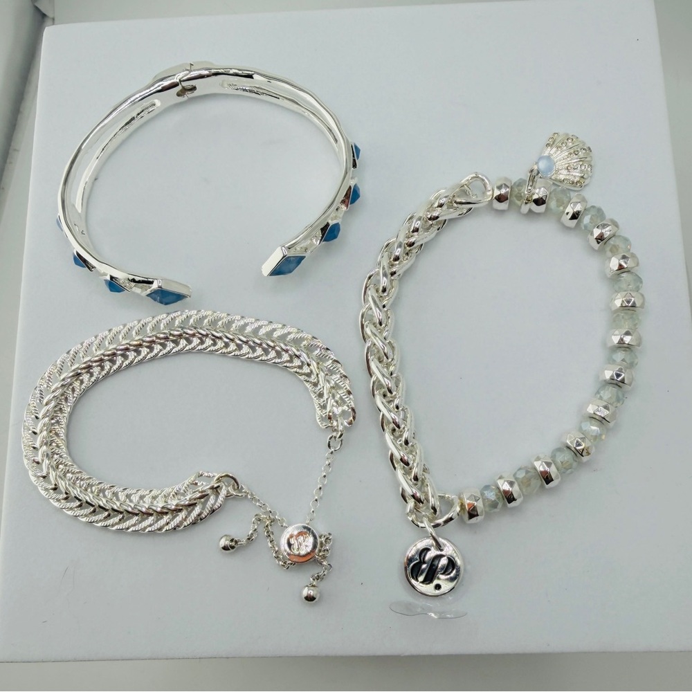 Bomb Party “Come Out of Your Shell” Set Of 3 Bracelets NEW - Picture 1 of 12